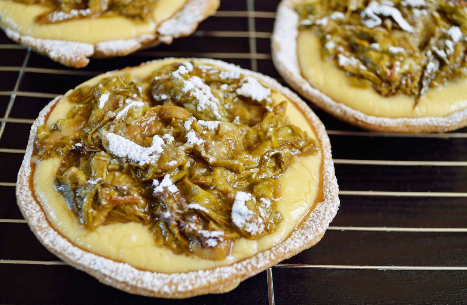 Japanese Knotweed Tarts