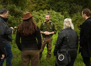 James Grant talking urban foraging in London