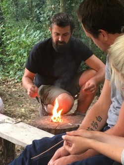 wild food skills bushcraft fire